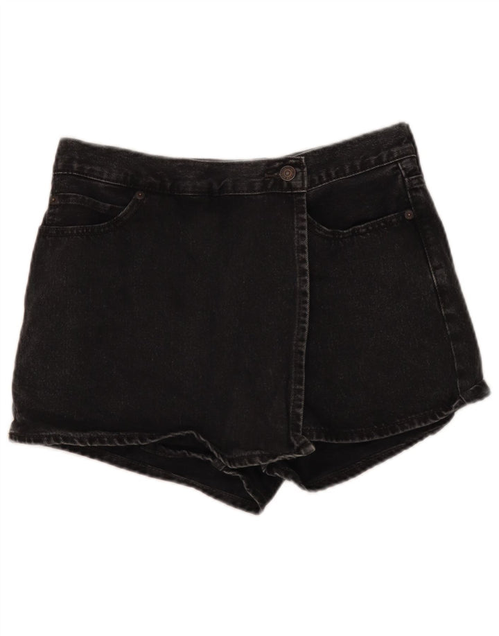 Pantaloncini di jeans da donna Levi's W28 cotone nero medio