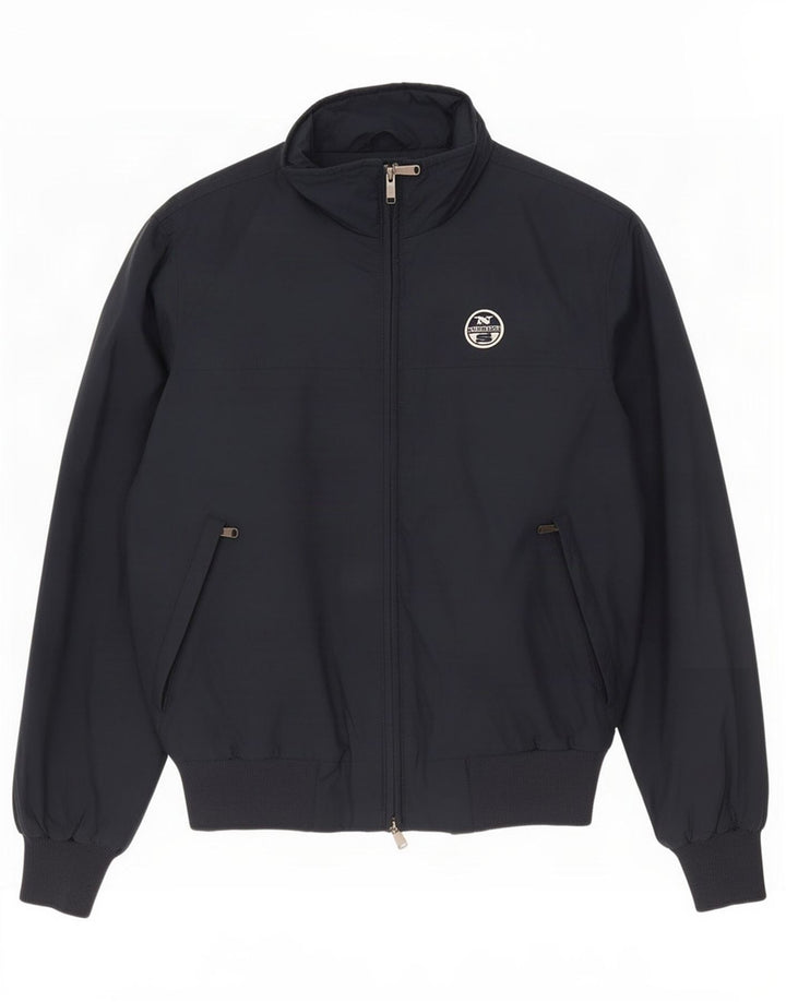 Giubbotto bomber da uomo North Sails UK 38 medio blu navy in poliammide