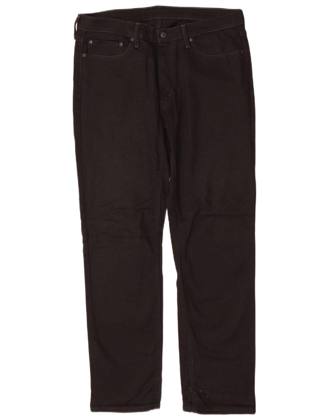 Jeans dritti da uomo LEVI'S W36 L34 cotone nero