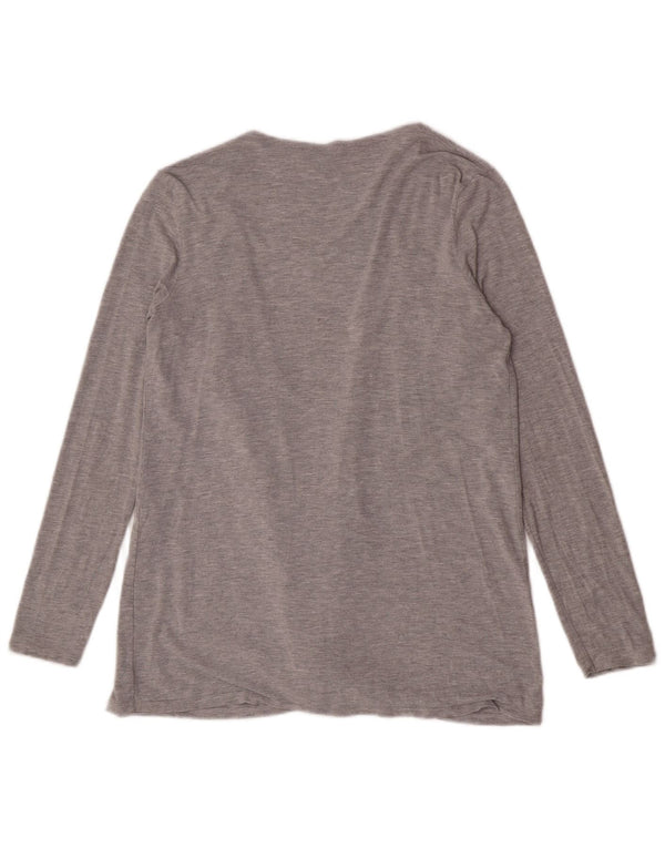 Maglione cardigan aperto da donna Lipsy UK 12 Grigio medio