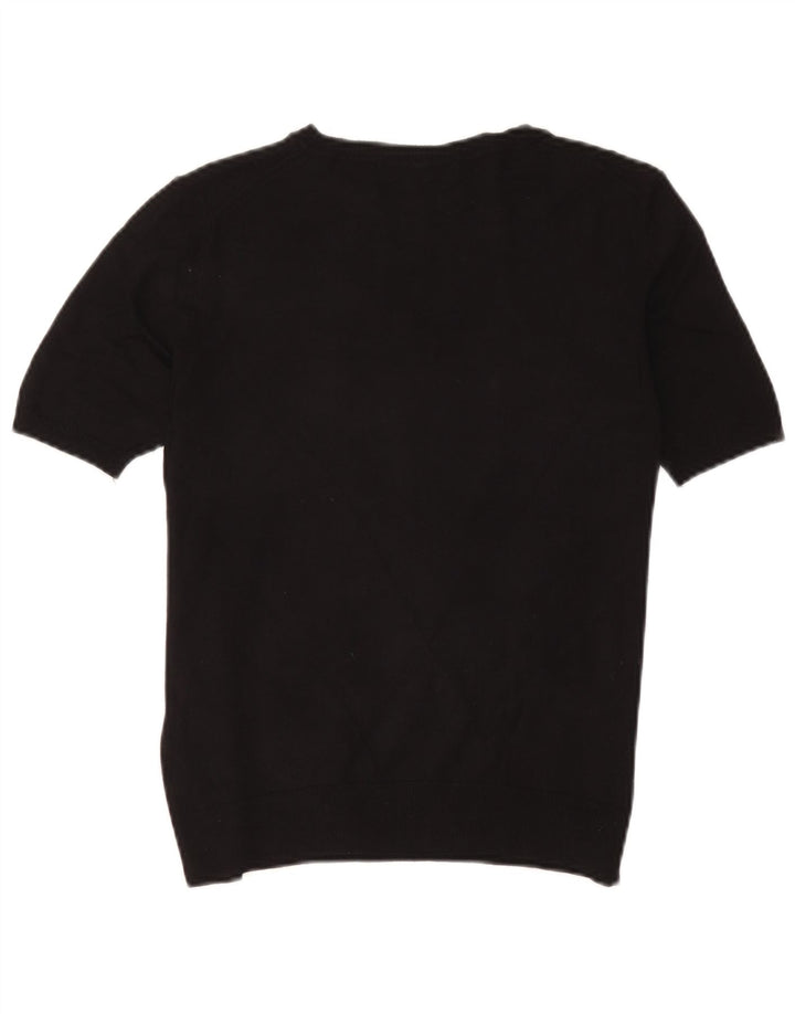 Camicetta da donna Marks & Spencer Top UK 10 piccola viscosa nera