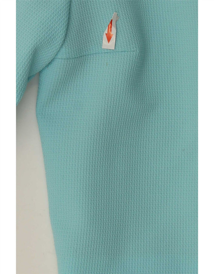 Giacca Bolero vintage da donna UK 10 piccola blu