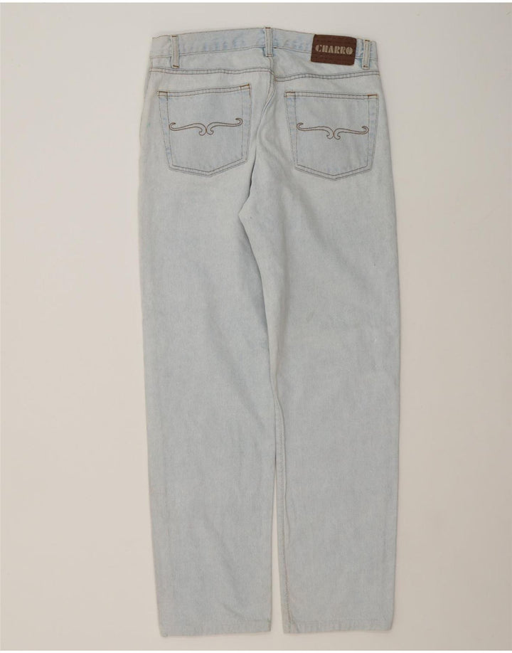 CHARRO Mens Straight Jeans W34 L32 Blue Cotton Vintage Charro and Second-Hand Charro from Messina Hembry 