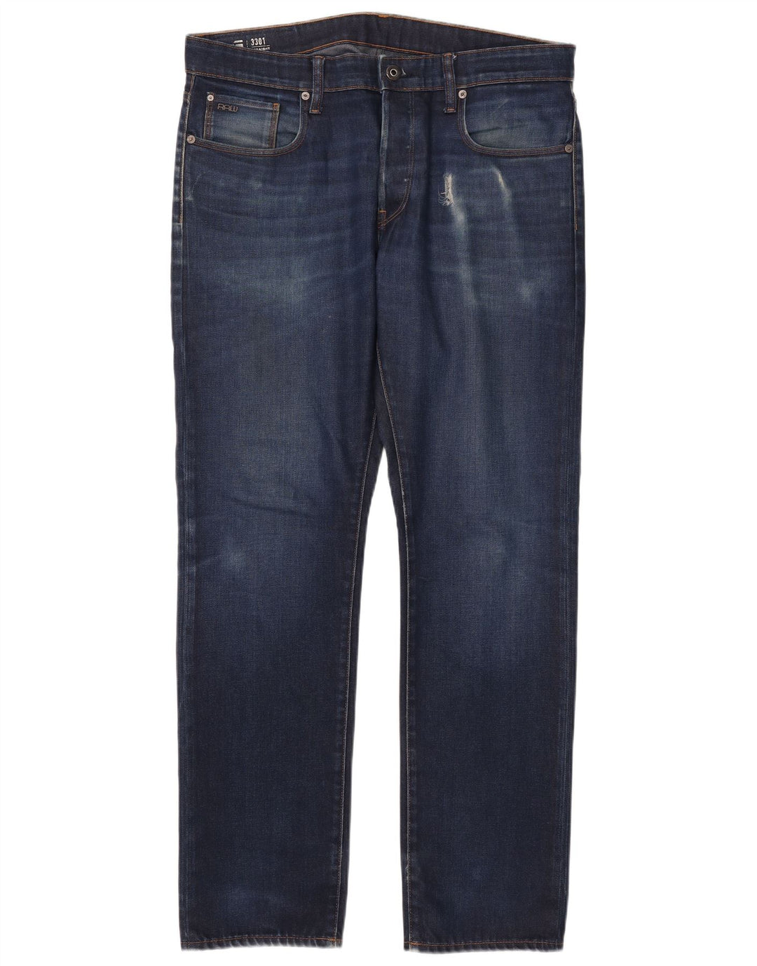 Jeans slim da uomo G-Star W38 L34 cotone blu navy
