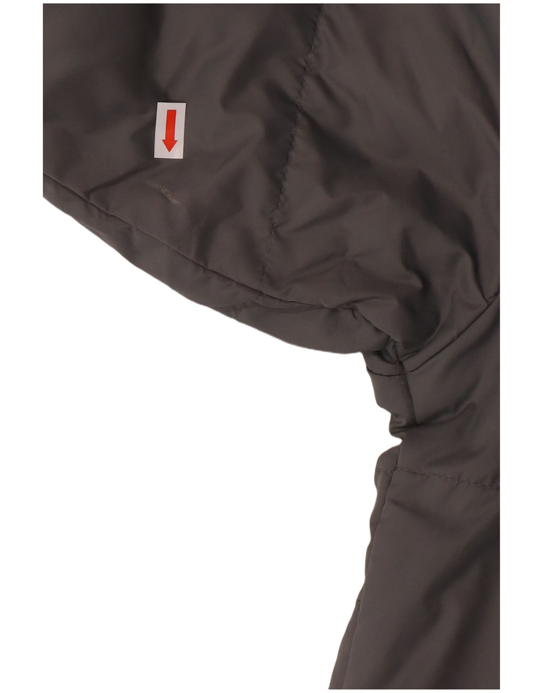 CALVIN KLEIN JEANS Giacca imbottita ampia da uomo UK 38 Nylon grigio medio
