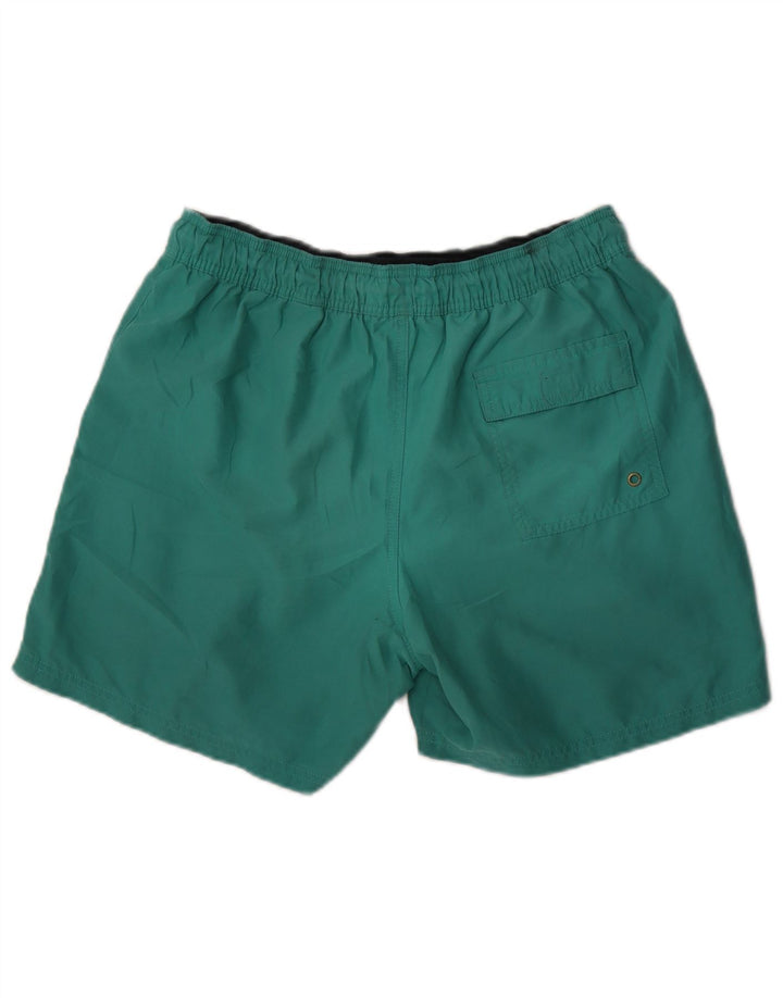 Pantaloncini da bagno da uomo Marks & Spencer verde medio poliestere
