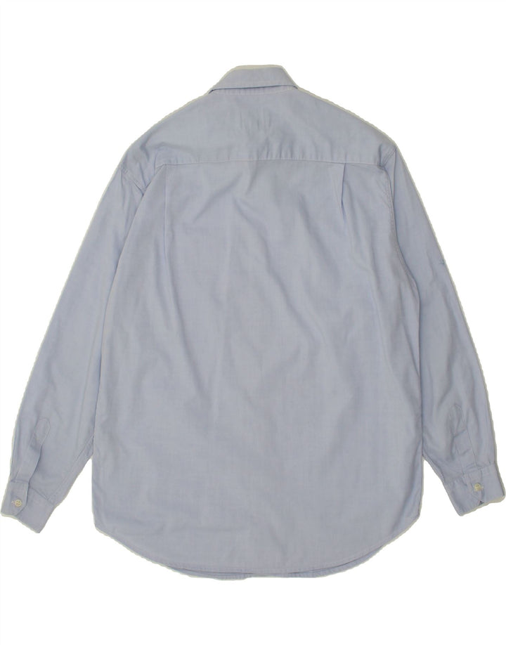 ARMANI JUNIOR Boys Shirt 15-16 Years Blue Cotton Vintage Armani Junior and Second-Hand Armani Junior from Messina Hembry 