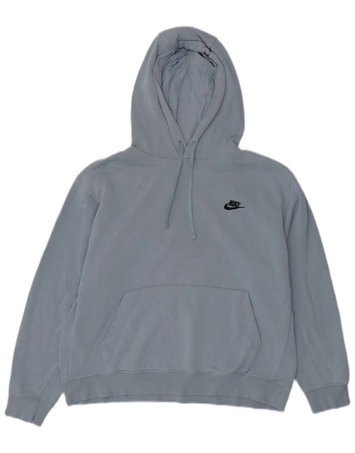 Felpa con cappuccio da uomo Nike Large blu
