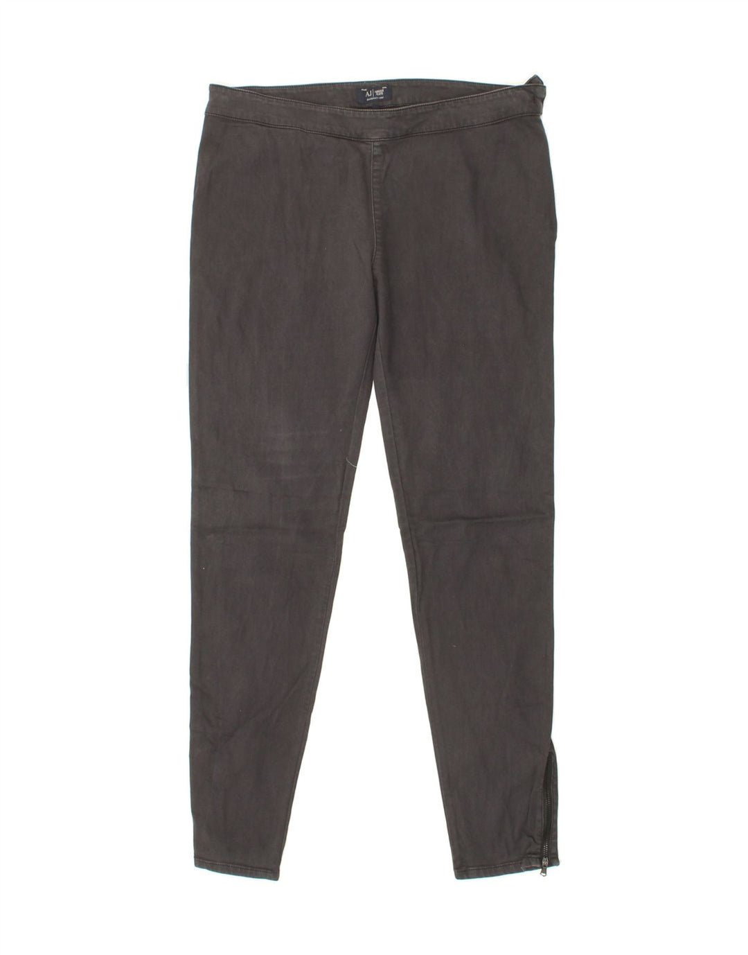 ARMANI Womens Skinny Trousers IT 44 Medium W32 L29 Grey Vintage Armani and Second-Hand Armani from Messina Hembry 
