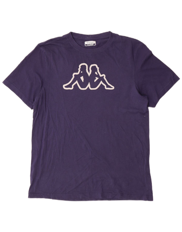 T-shirt grafica da uomo Kappa Top XL Blu navy