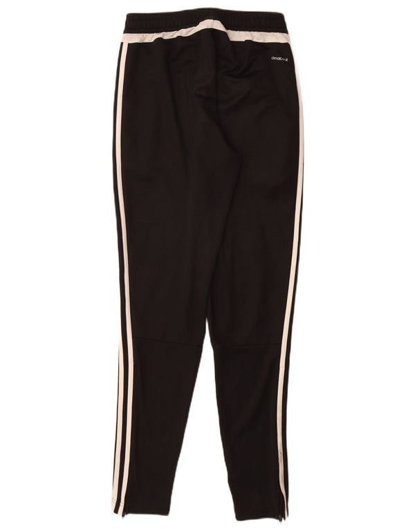 Pantaloni da tuta Adidas Climacool da uomo piccoli in poliestere color block nero