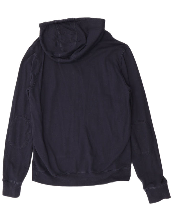 Maglione con cappuccio grafico da uomo Gas 2XL cotone blu navy