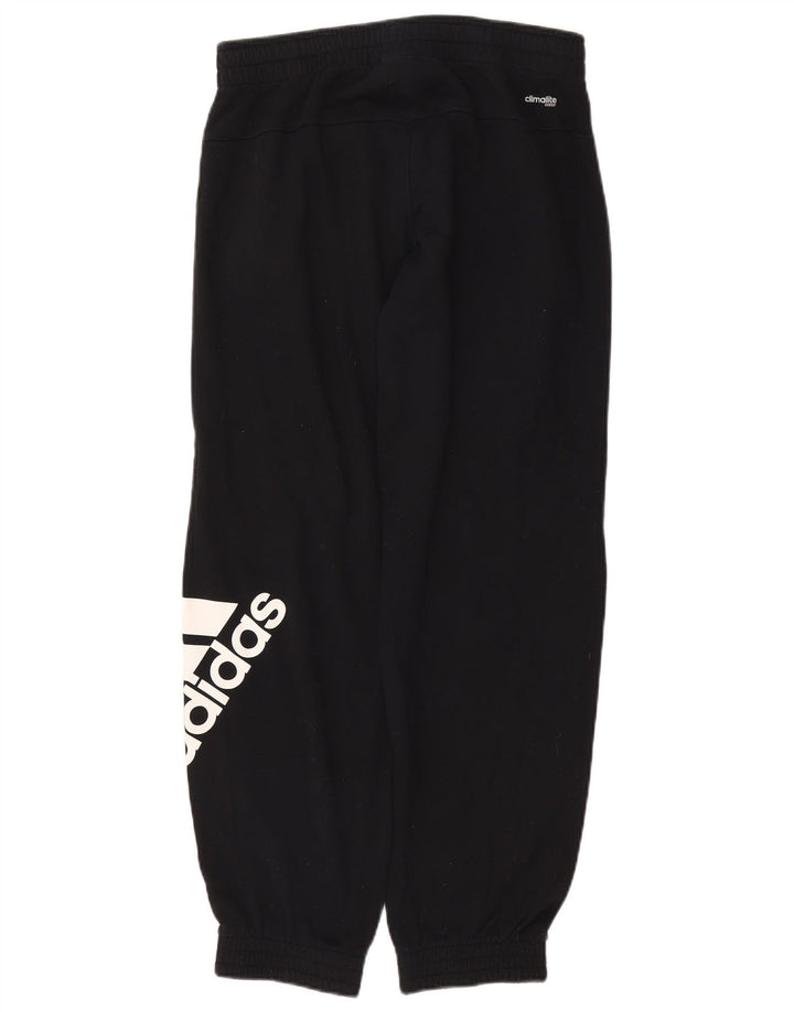 Pantaloni da jogging Adidas Climalite Graphic da uomo, colore nero medio