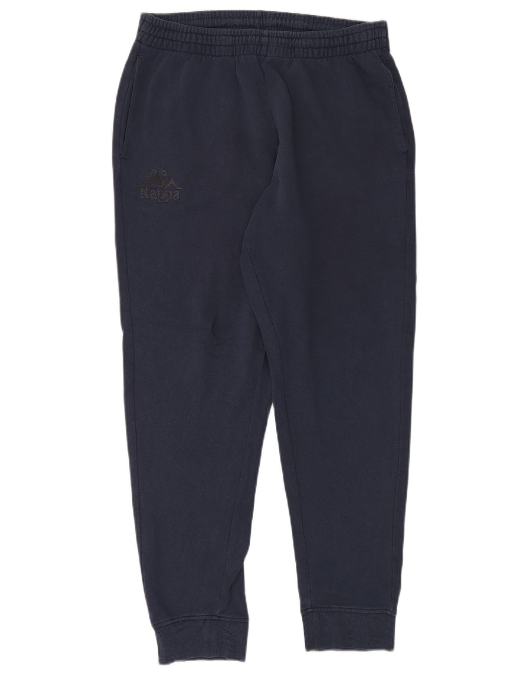 Pantaloni da tuta da uomo Kappa Joggers medi in cotone blu navy