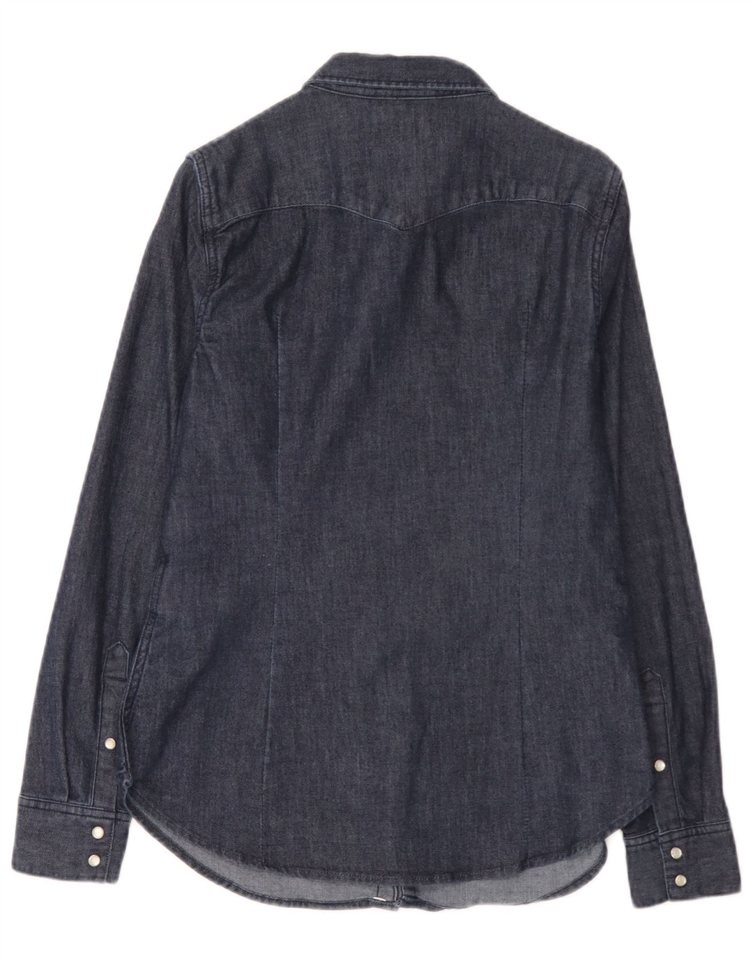 Levi's Camicia in denim su misura da donna UK 14 Cotone medio blu navy