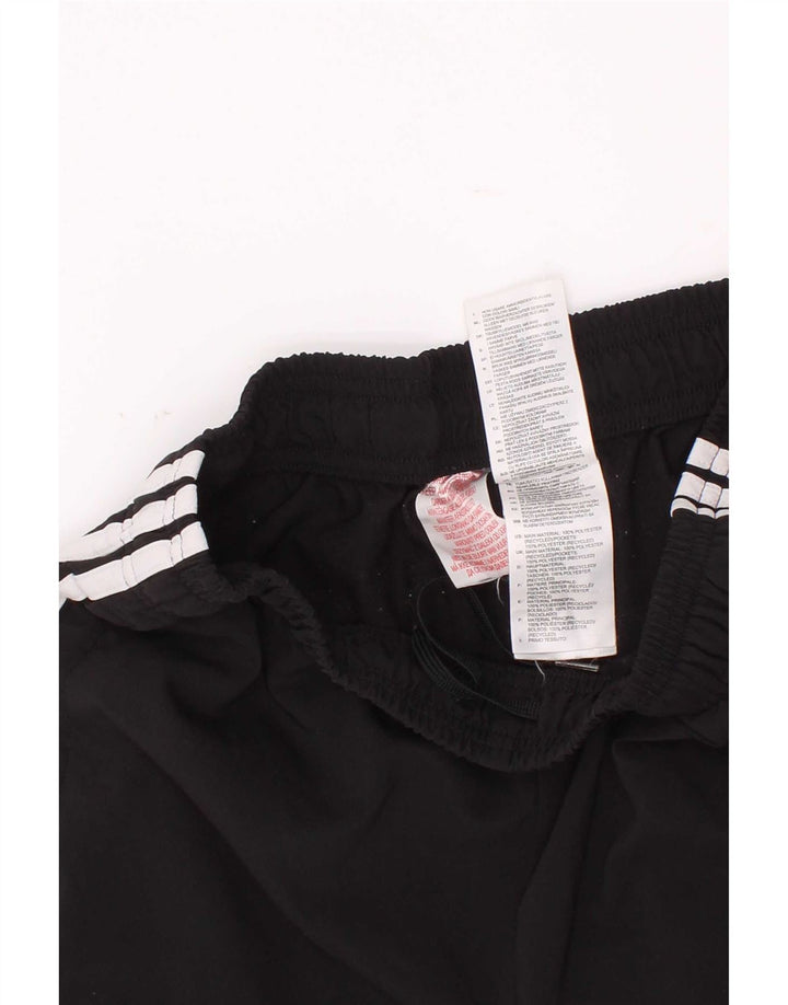 Pantaloncini sportivi Adidas da ragazzo 13-14 anni in poliestere nero