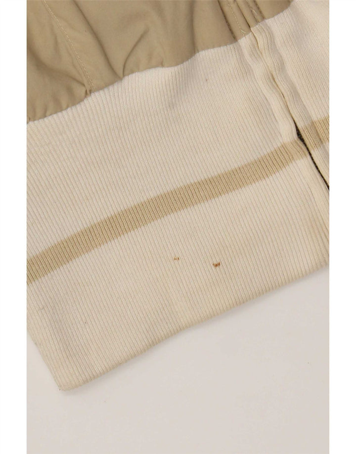 Giubbotto bomber da donna Woolrich UK 10 Small Beige Colourblock Cotton