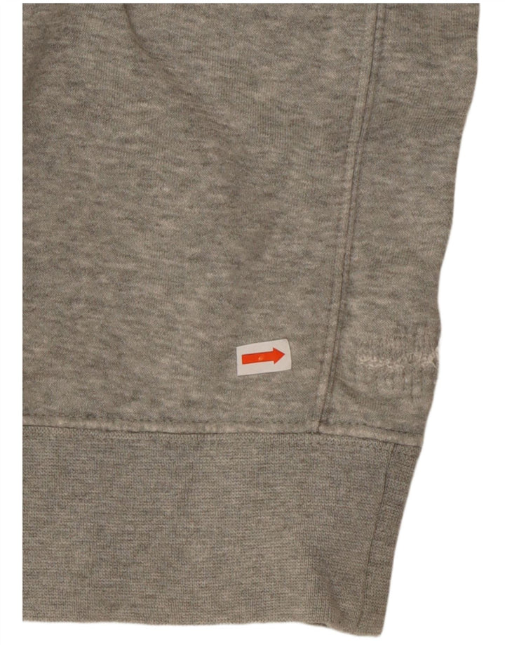 Felpa da uomo NIKE Maglione piccolo in cotone grigio