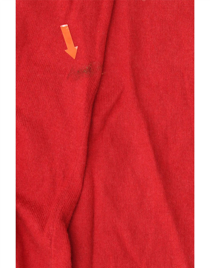 Maglione maglione girocollo da uomo Gap grande in cotone rosso