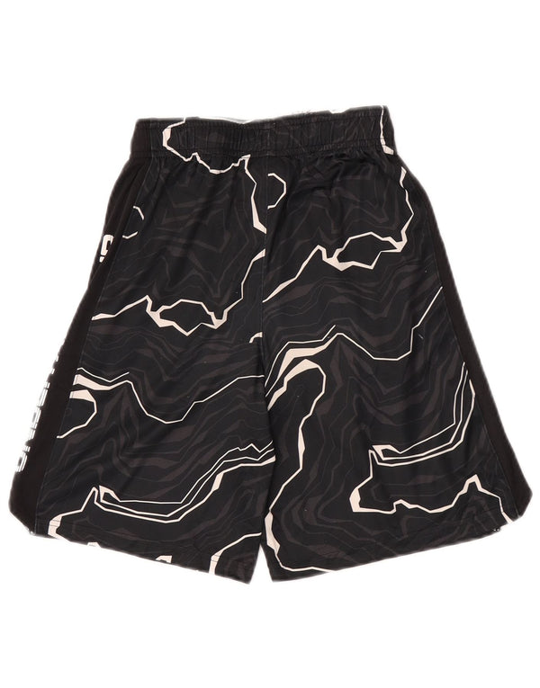 Pantaloncini sportivi con grafica da ragazzo Under Armour 7-8 anni piccoli sportivi neri