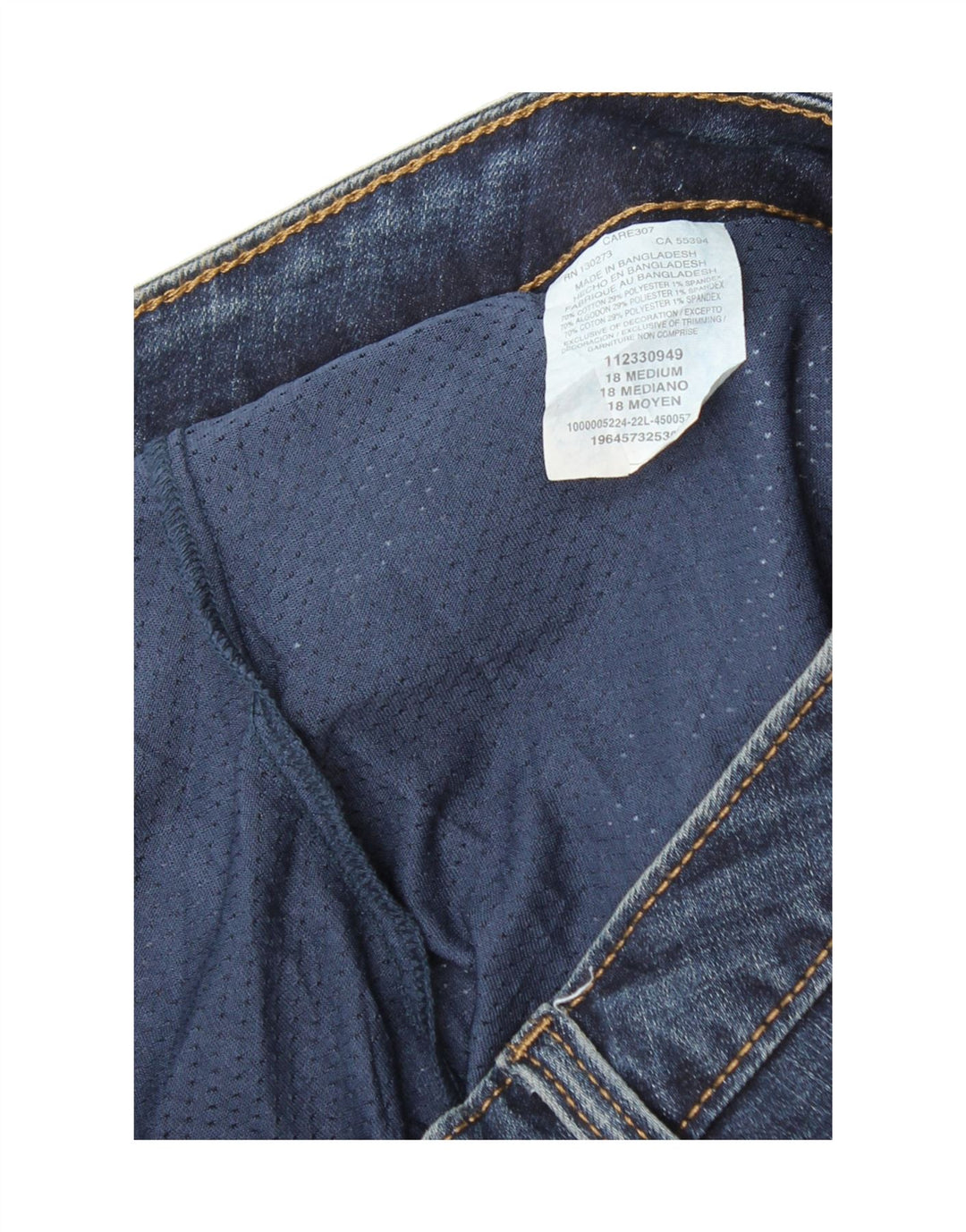 LEE Womens Mini Denim Skirt US 18 2XL W40 Blue Cotton Vintage Lee and Second-Hand Lee from Messina Hembry 