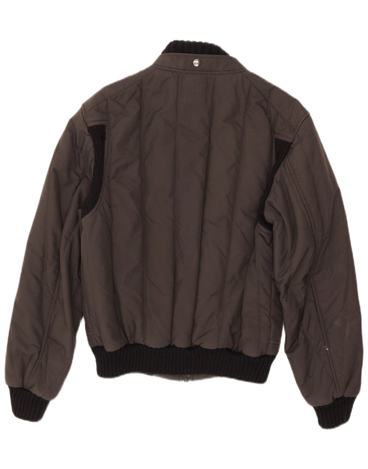 Giubbotto bomber da uomo Refrigiwear UK 40 grande nylon marrone