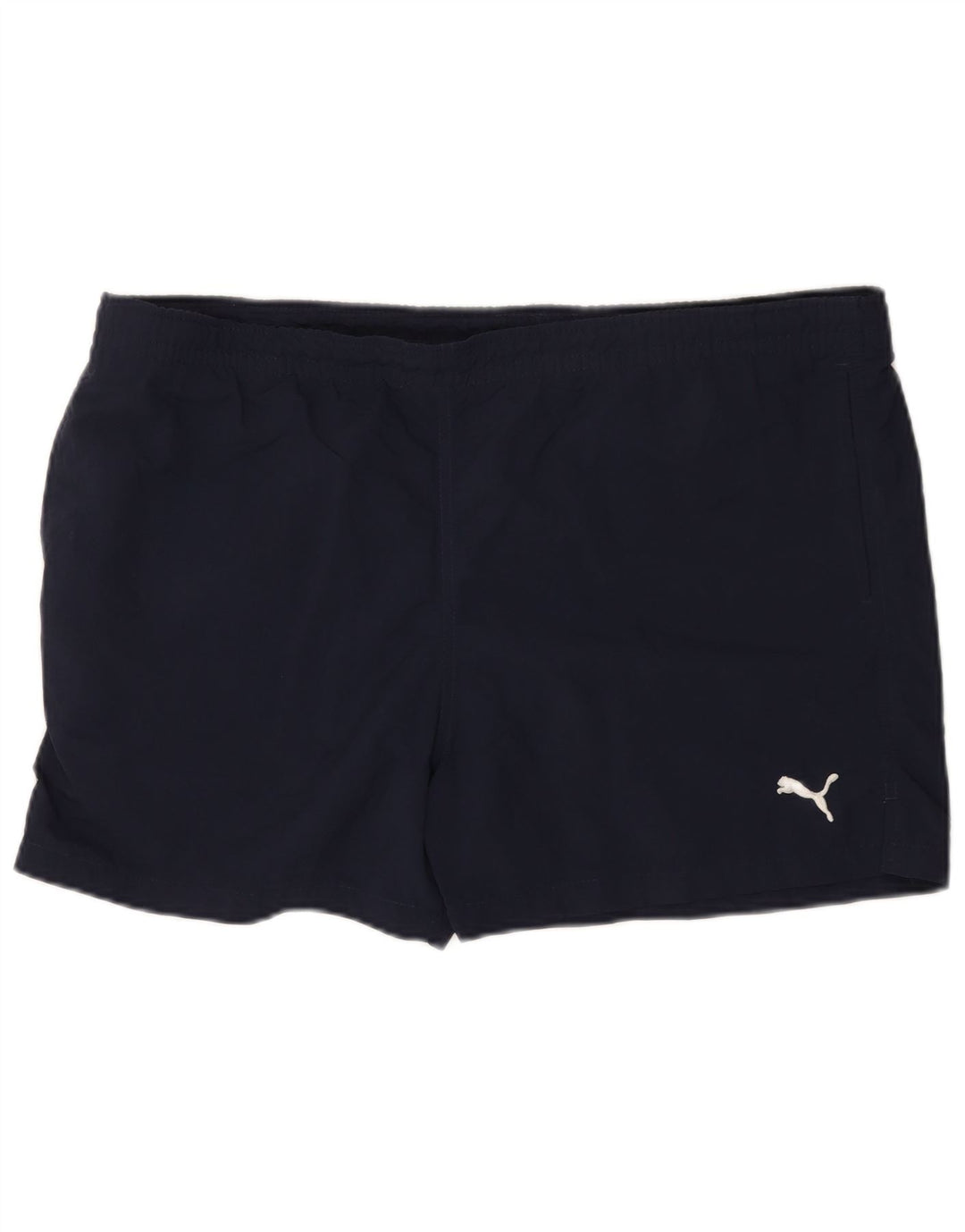 Pantaloncini sportivi da uomo Puma XL blu navy in poliammide