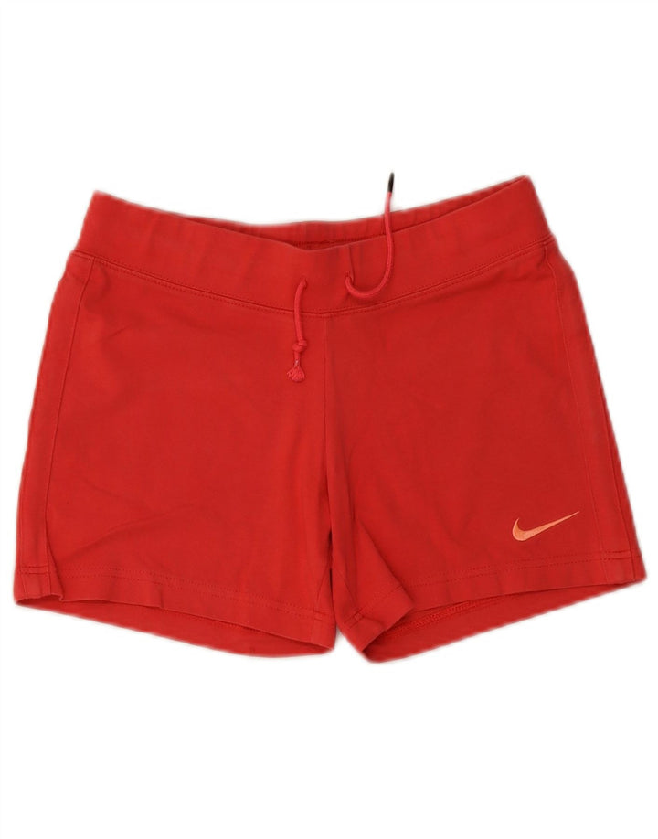 Pantaloncini sportivi Nike da donna UK 10 piccoli rossi