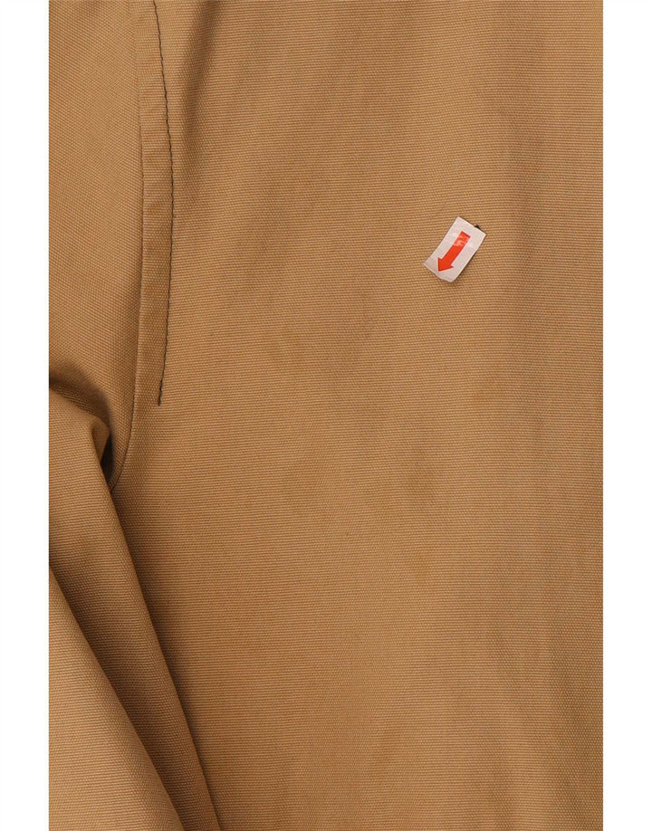 Giubbotto bomber da uomo Tommy Hilfiger UK 38 Cotone color block beige medio