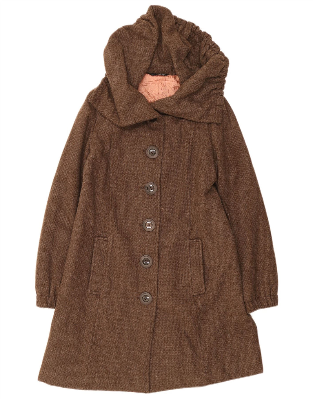 Cappotto Donna Liu Jo IT 42 Marrone Medio Lana