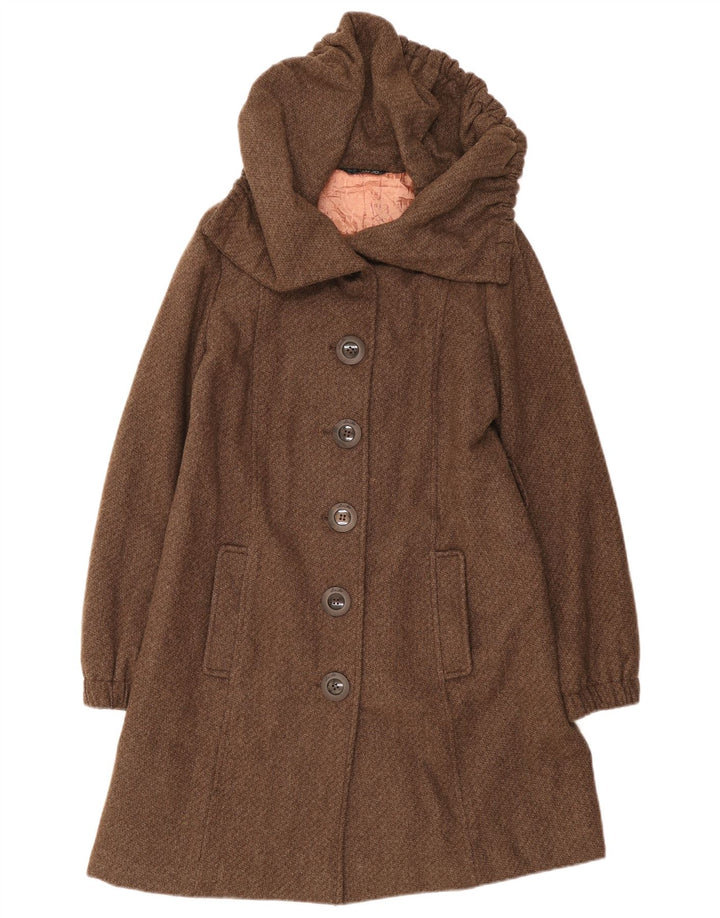 Cappotto Donna Liu Jo IT 42 Marrone Medio Lana