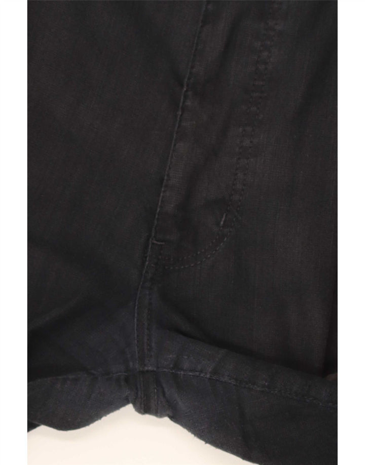 Pantaloni casual dritti da uomo Armani W42 L30 neri