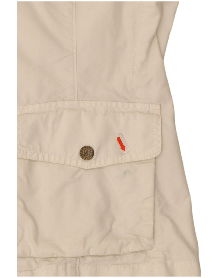 Giacca utilitaria da donna Marlboro Classics EU 44 XL Cotone bianco