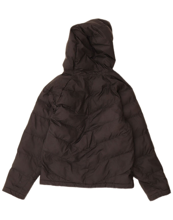 Giacca imbottita con cappuccio Nike da ragazzo 10-11 anni media poliestere nero