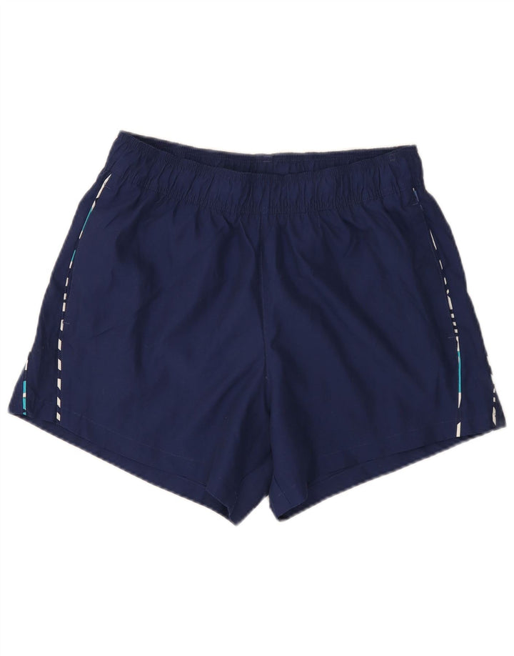 Pantaloncini sportivi grafici da uomo Puma medi in poliestere blu navy