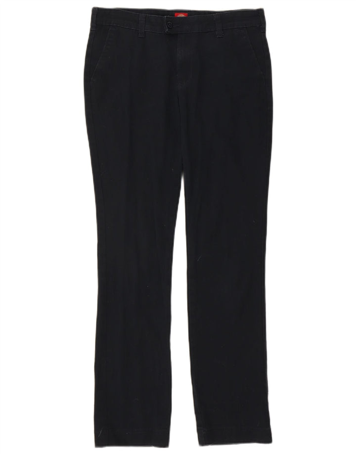 Pantaloni da abito slim da donna Dickies W30 L29 cotone blu navy