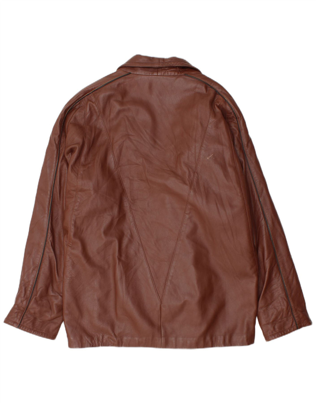 Giacca Oversize Donna Lavorazione Artigiana IT 48 XL Marrone