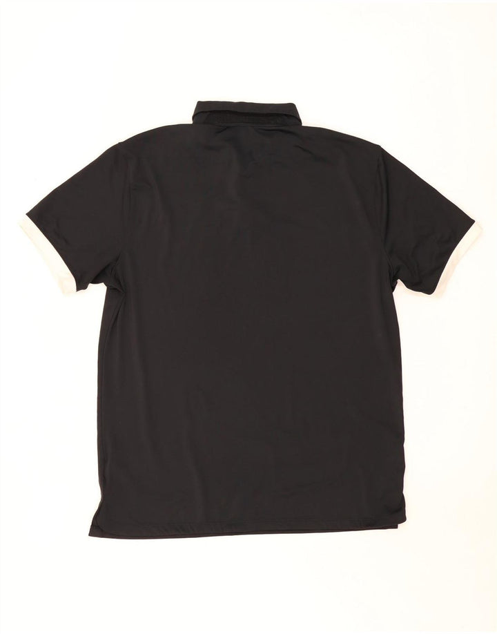 Polo Nike da uomo Dri Fit in poliestere nero medio