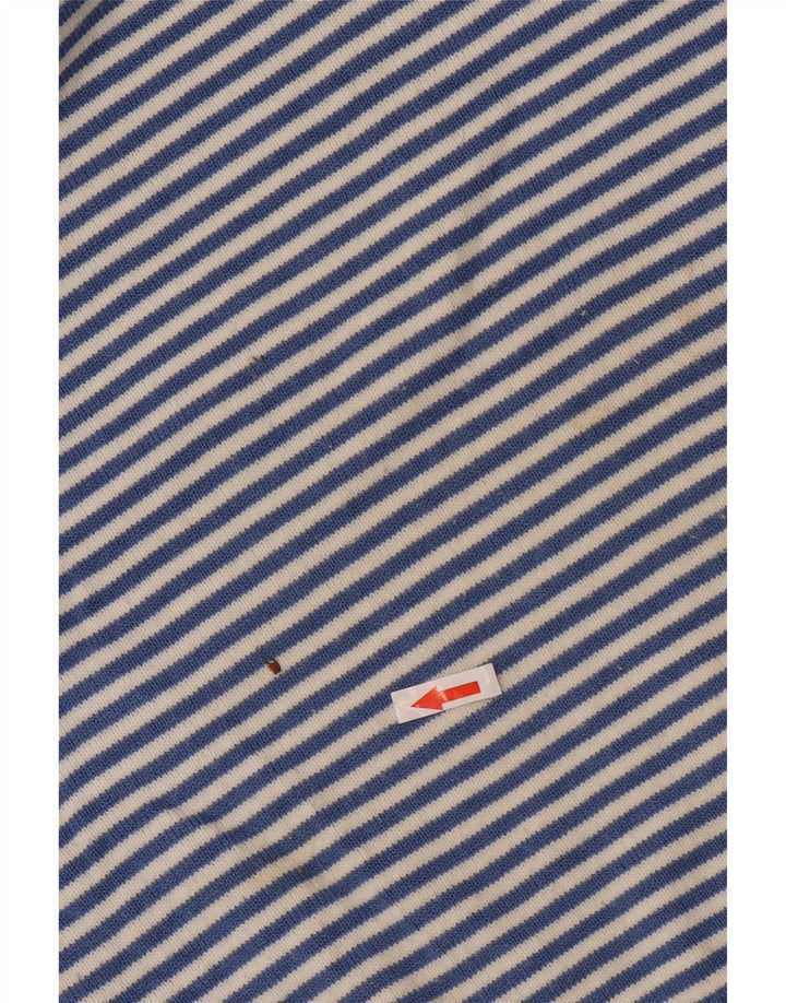 Maglione maglione girocollo da uomo Marks & Spencer blu Harbour XL a righe blu