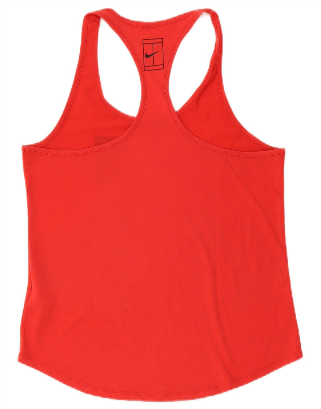 Canotta Nike Dri Fit da donna UK 12 medio rosso poliestere