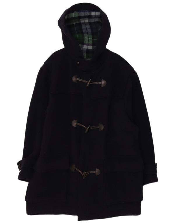 Montgomery con cappuccio da uomo vintage UK 42 XL Blu navy
