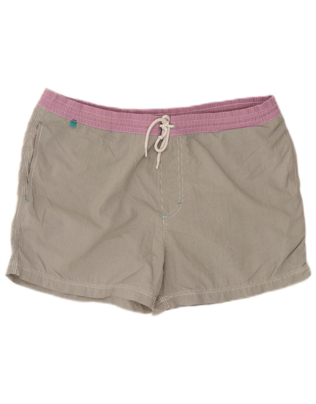 Pantaloncini da bagno da uomo North Sails Large in poliammide color block grigio