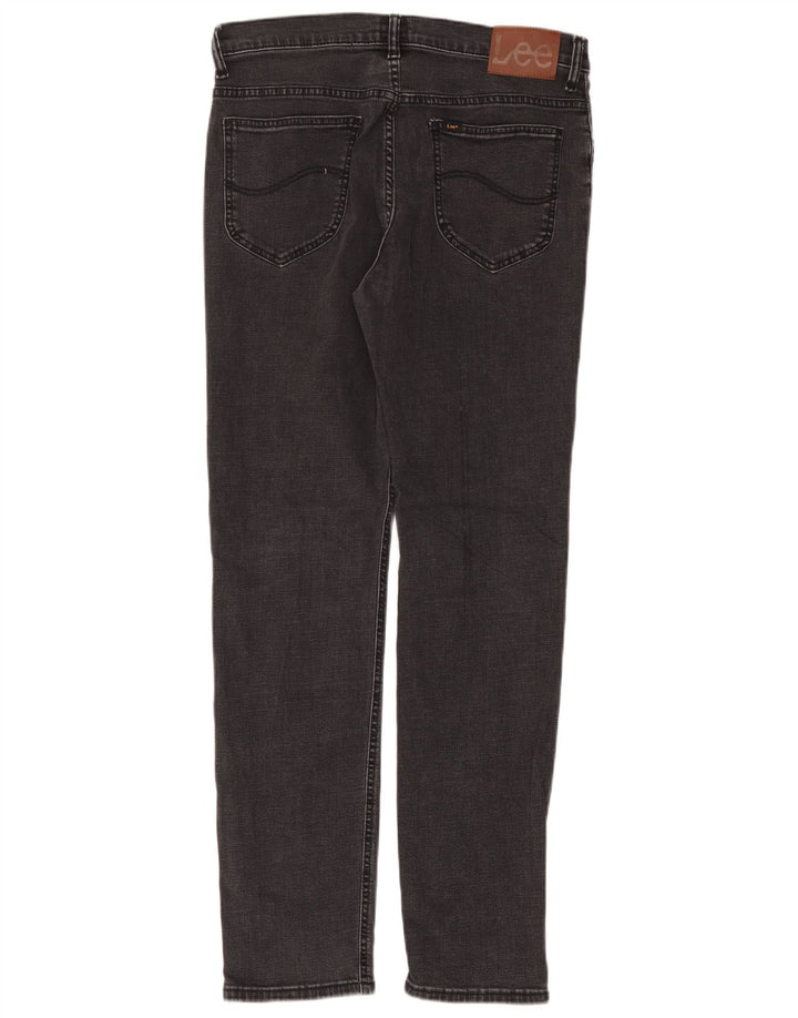 Jeans dritti da uomo LEE Rider W32 L32 in cotone grigio