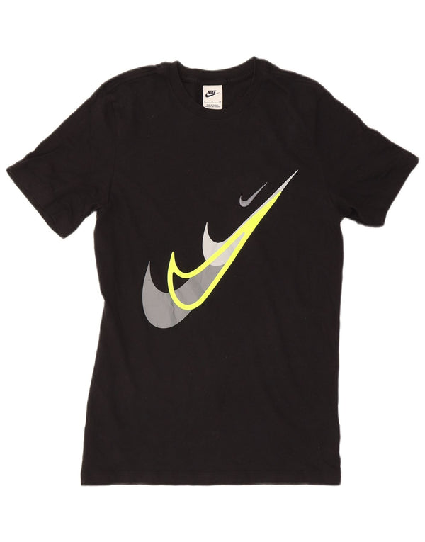 T-shirt grafica da uomo Nike Top Small in cotone nero