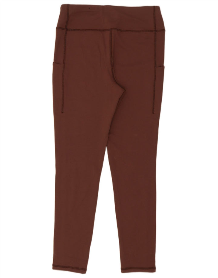 Leggings Zara da donna medi W28 L29 viscosa marrone
