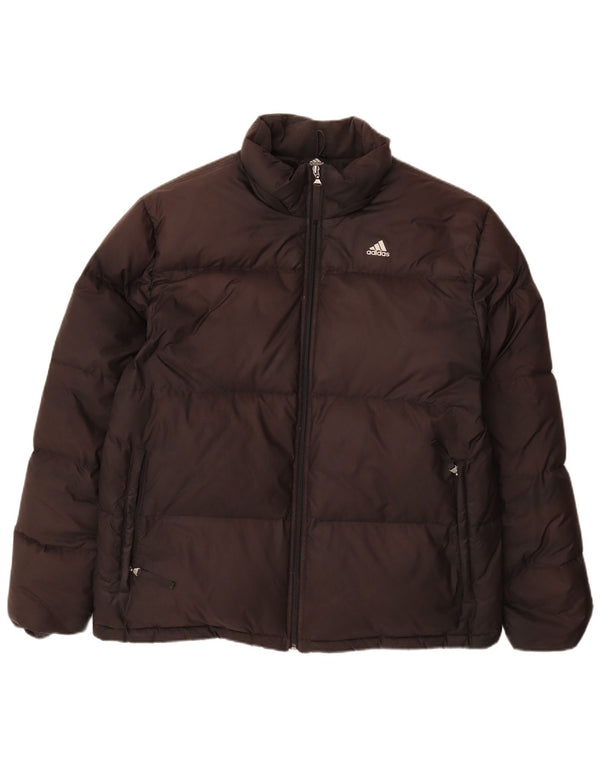 Giacca imbottita da uomo Adidas UK 40 grande poliestere nero