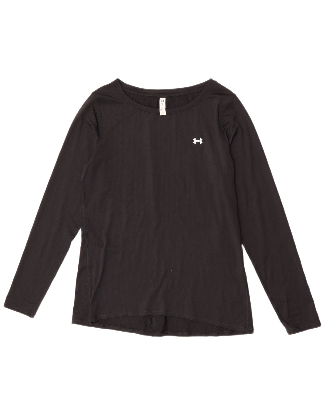 Maglia Under Armour da donna Heat Gear manica lunga UK 14 medio nero