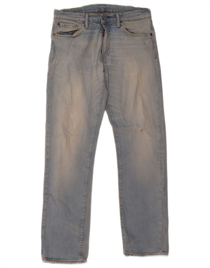 Levi's Uomo 504 Jeans dritti W31 L32 Cotone Blu