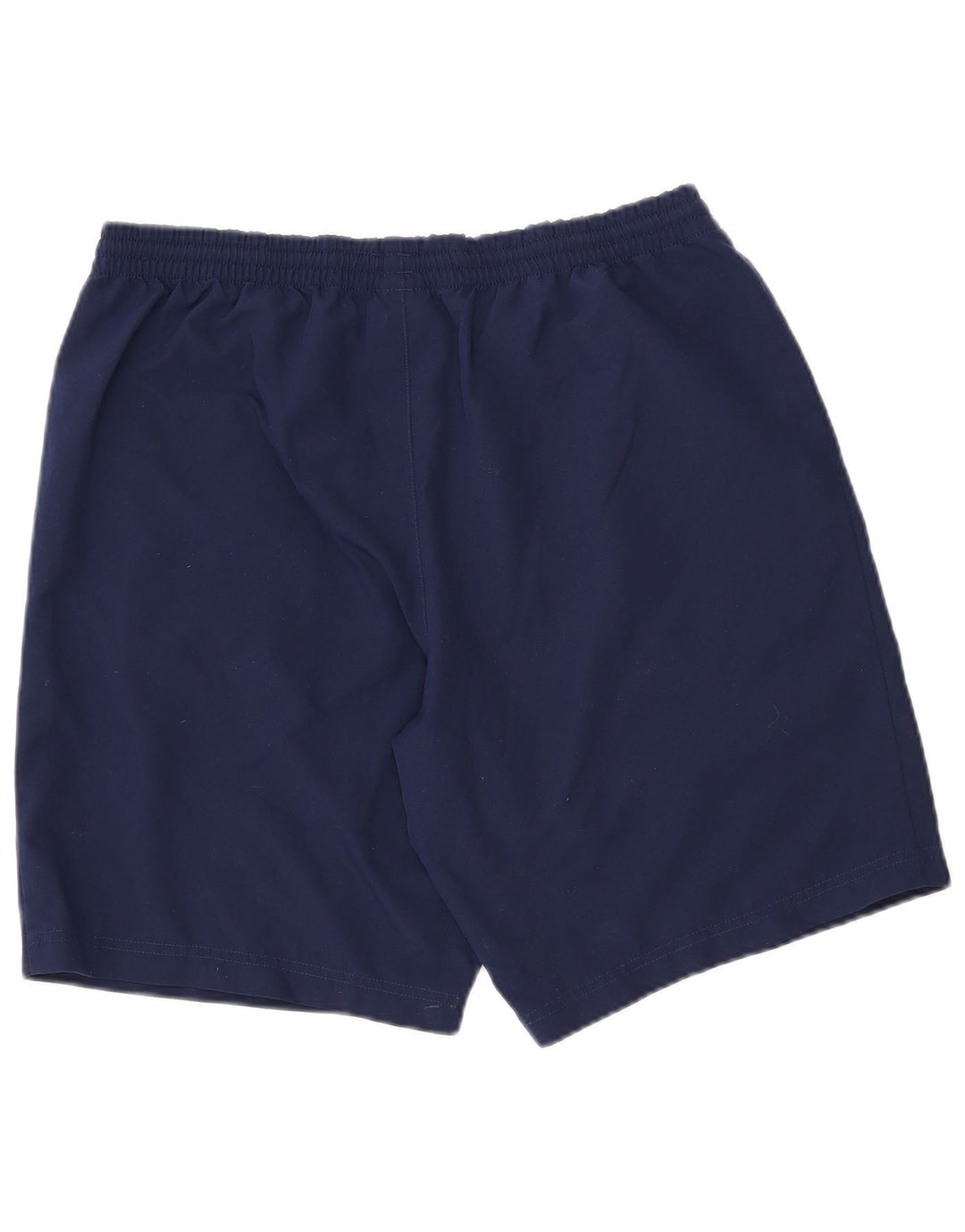 Pantaloncini sportivi da uomo ADIDAS grandi in poliestere blu navy