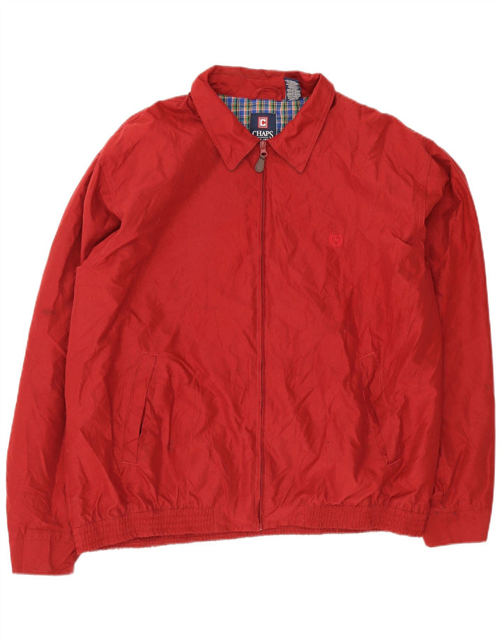 Giubbotto bomber da uomo Chaps UK 42 XL rosso poliestere